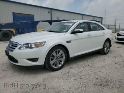 2012 Ford TAURUS Limited, white — VIN 1FAHP2FW8CG101147, Copart