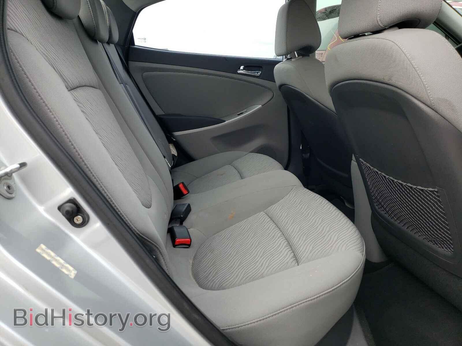 2012 HYUNDAI ACCENT - VIN: KMHCU4AE8CU087044 - Фото 6