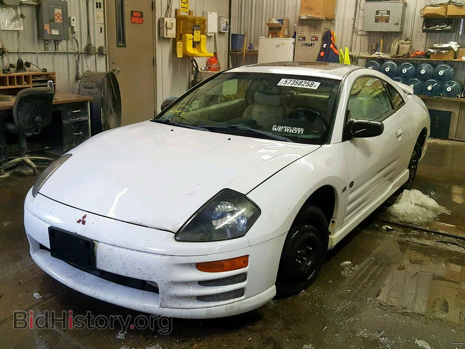 2000 MITSUBISHI ECLIPSE - VIN: 4A3AC84L8YE040711 - Фото 2