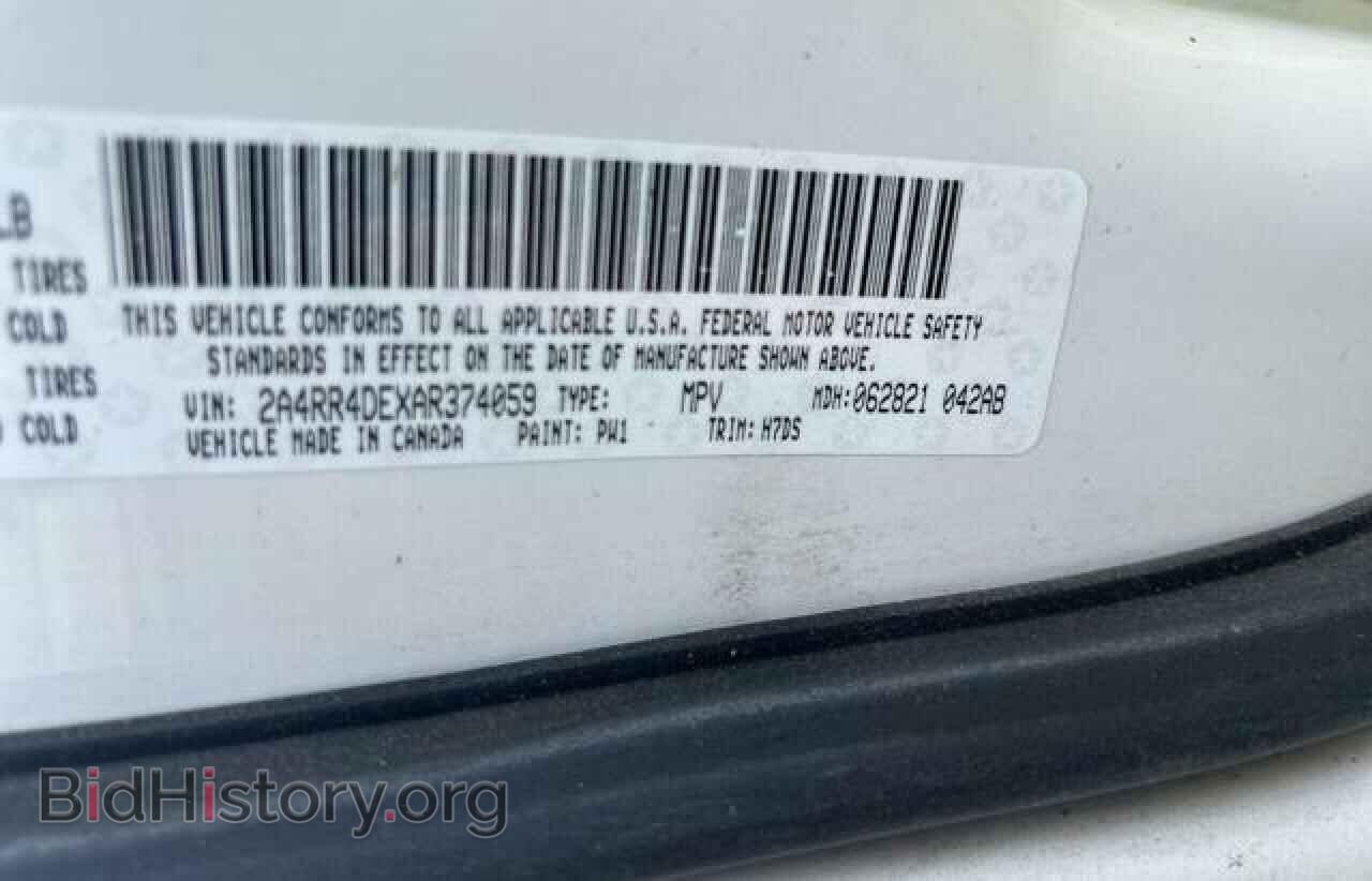 2010 CHRYSLER MINIVAN - VIN: 2A4RR4DEXAR374059 - Photo 10