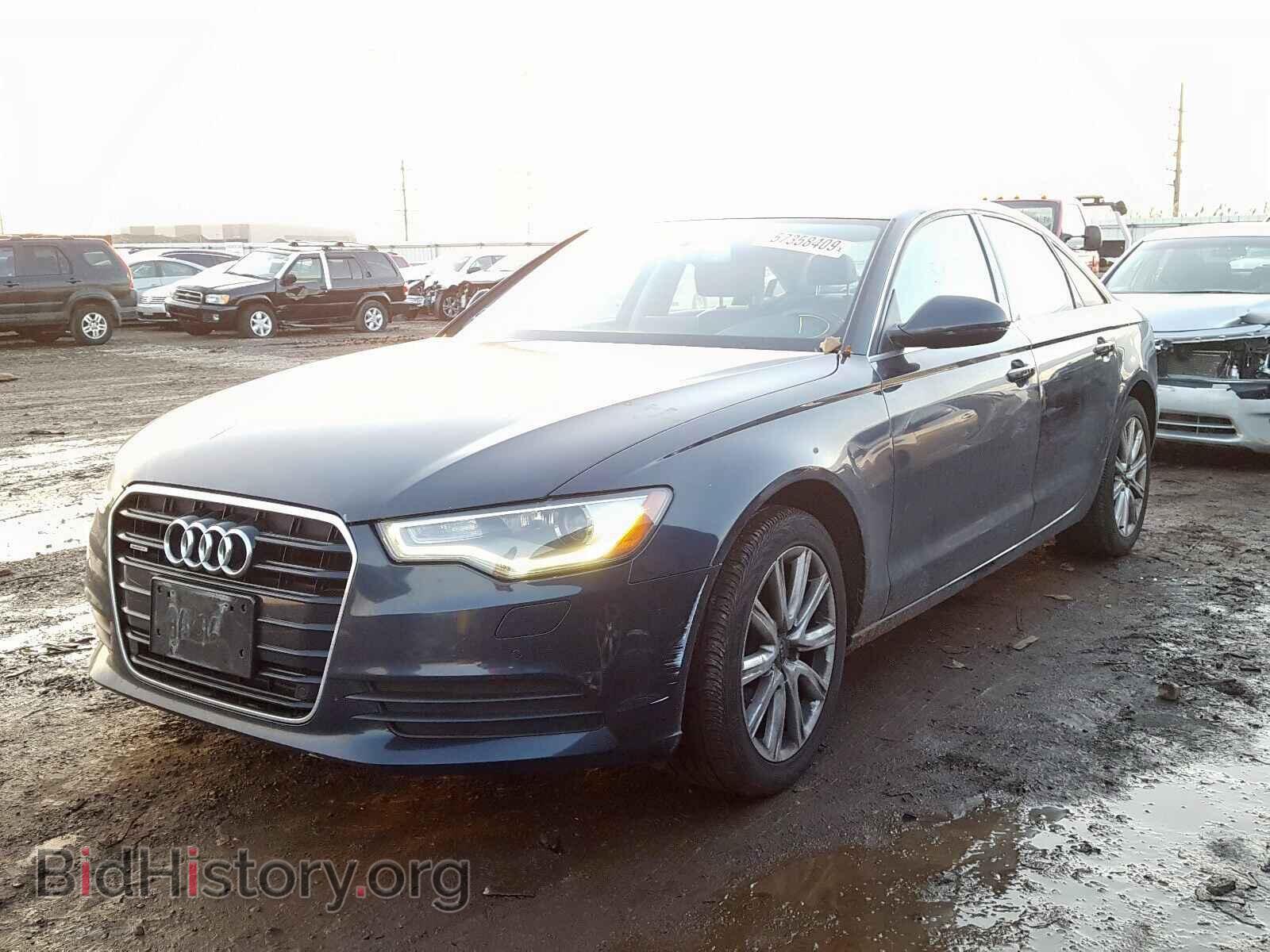 2013 AUDI A6 - VIN: WAUGFAFC6DN074162 - Photo 2