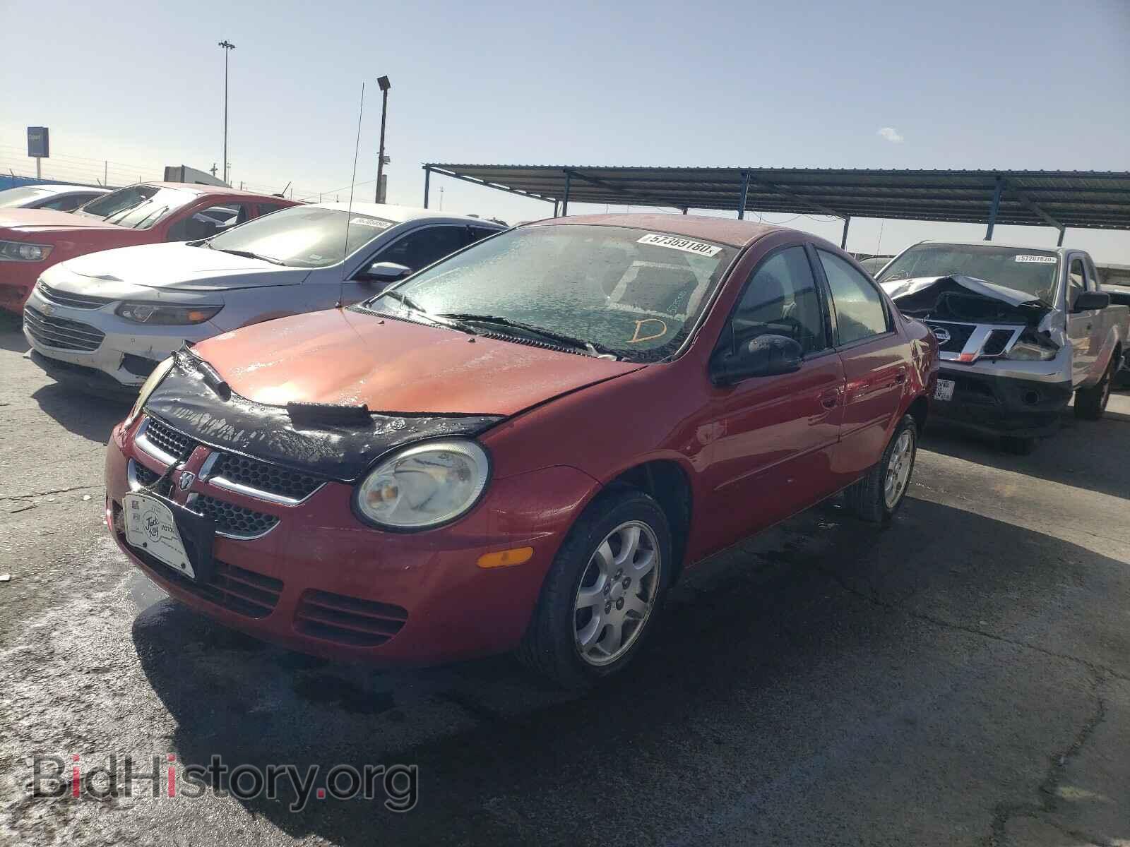 2005 DODGE NEON - VIN: 1B3ES56C55D164747 - Фото 2