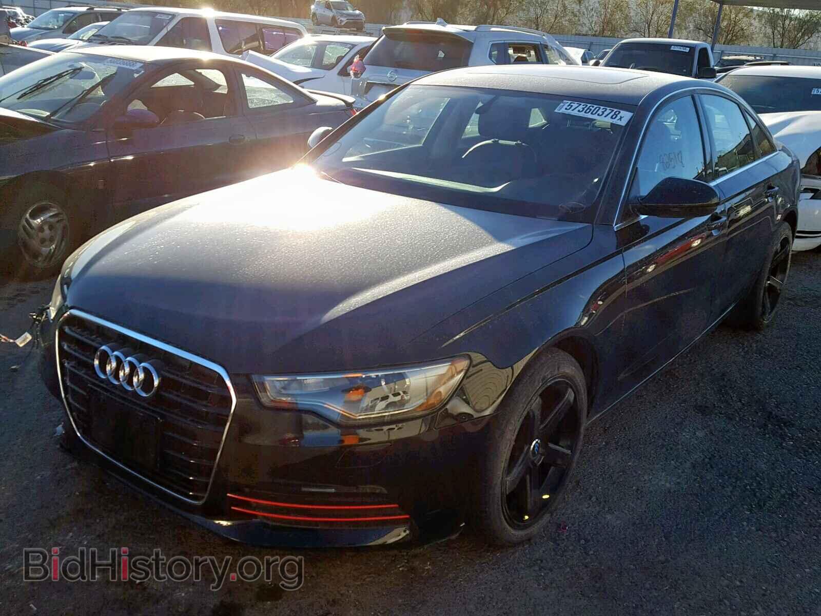 2012 AUDI A6 - VIN: WAUDFAFC8CN154774 - Фото 2