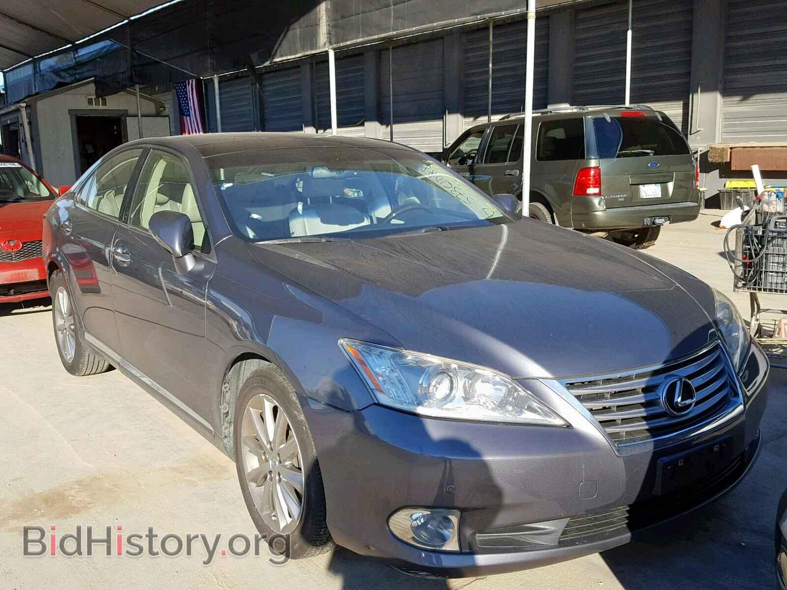 Photo JTHBK1EG8C2496445 - LEXUS ES350 2012