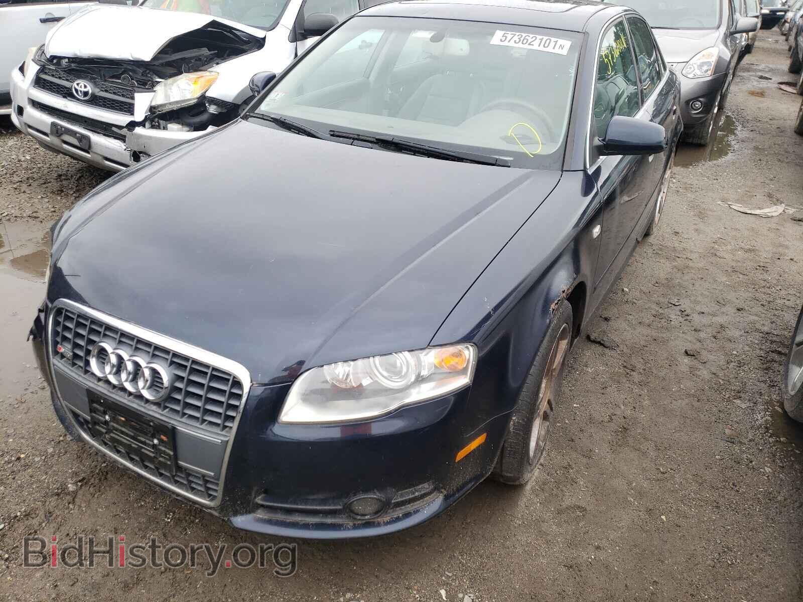 2008 AUDI A4 - VIN: WAUDF78E38A061936 - Фото 2