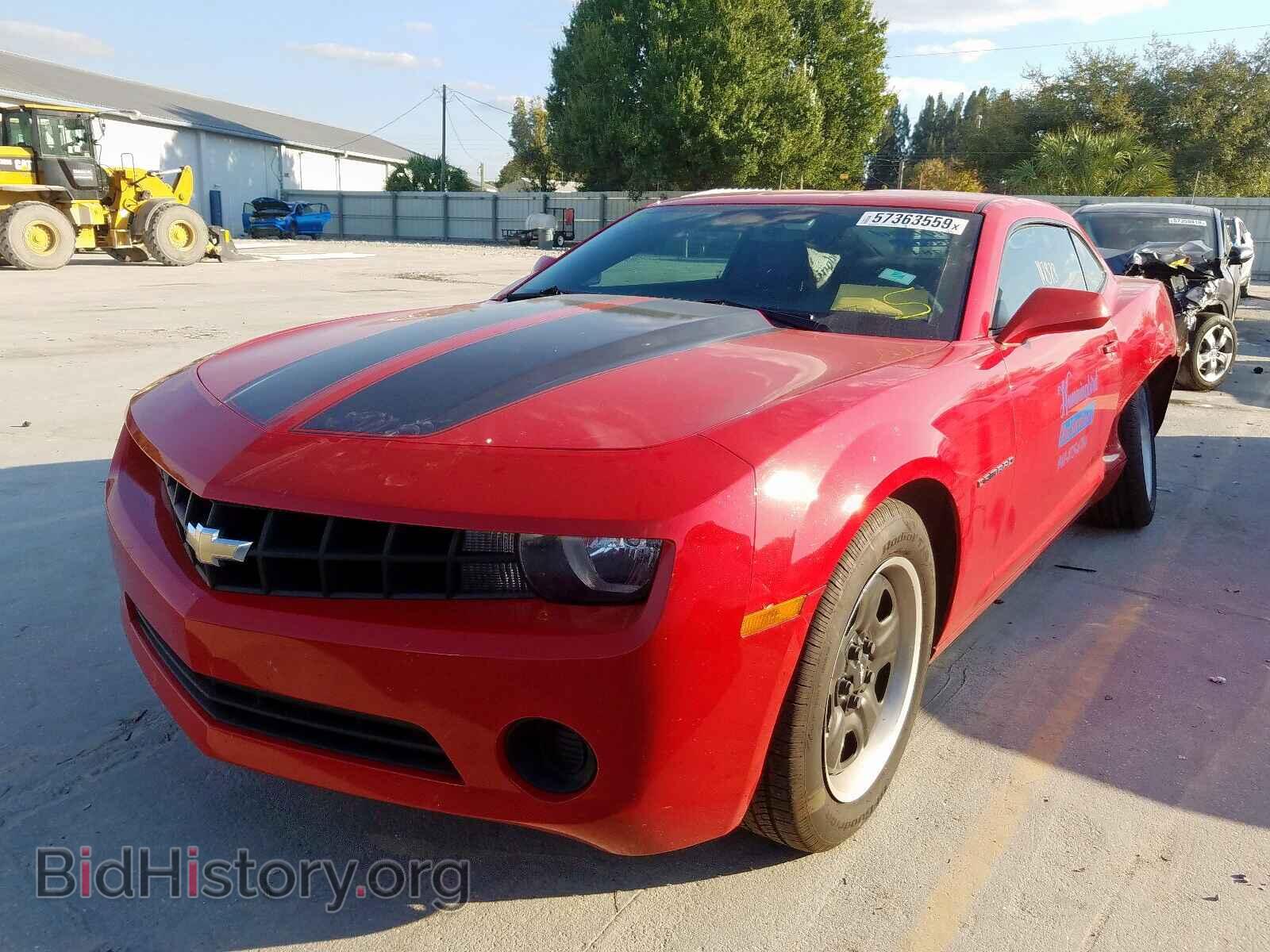 2013 CHEVROLET CAMARO - VIN: 2G1FA1E39D9244282 - Фото 2