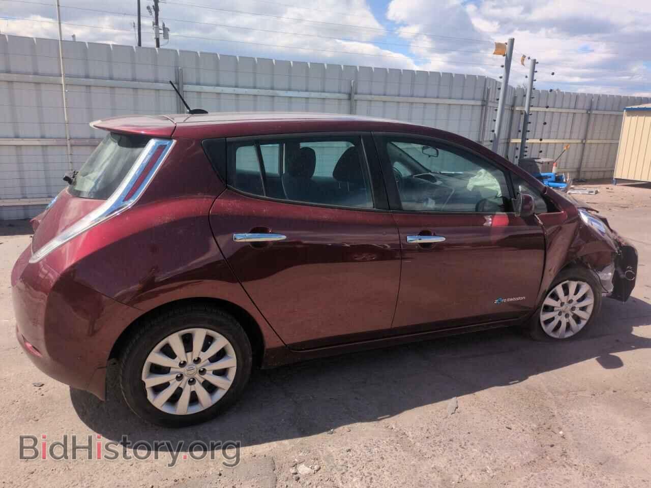 2017 NISSAN LEAF - VIN: 1N4BZ0CP8HC306919 - Фото 3