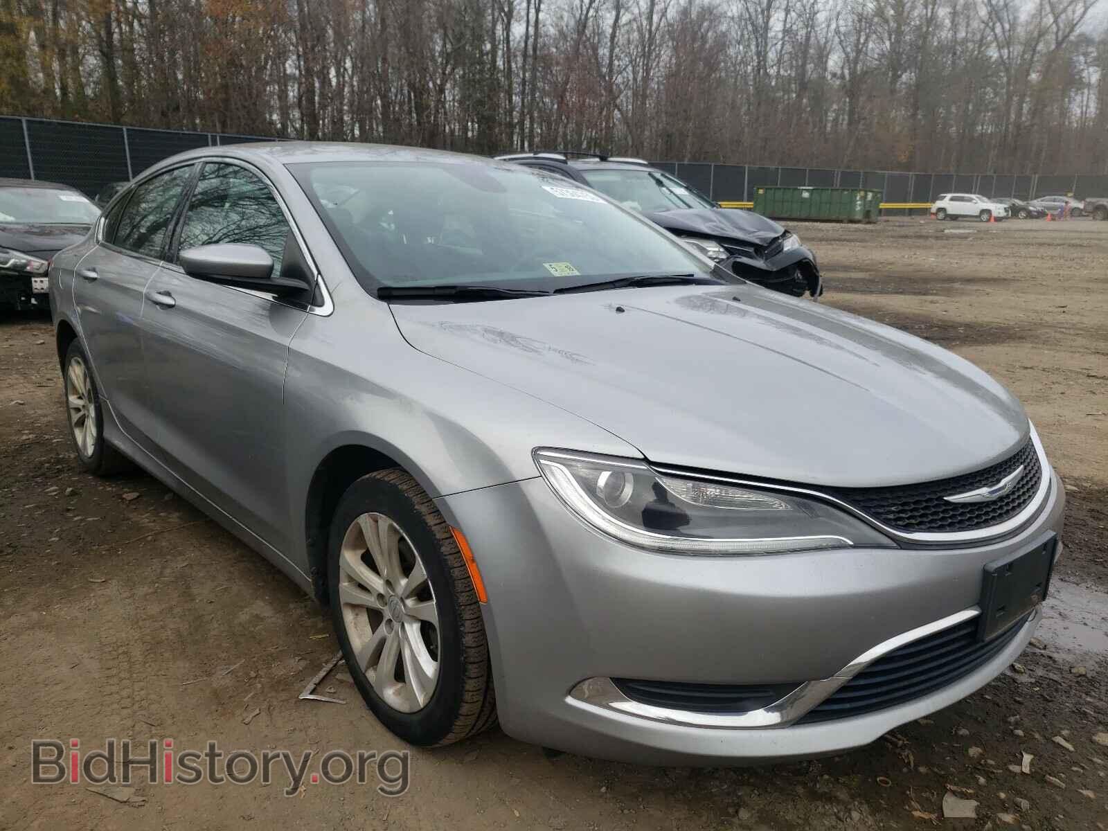 Фотография 1C3CCCAB6FN670433 - CHRYSLER 200 2015