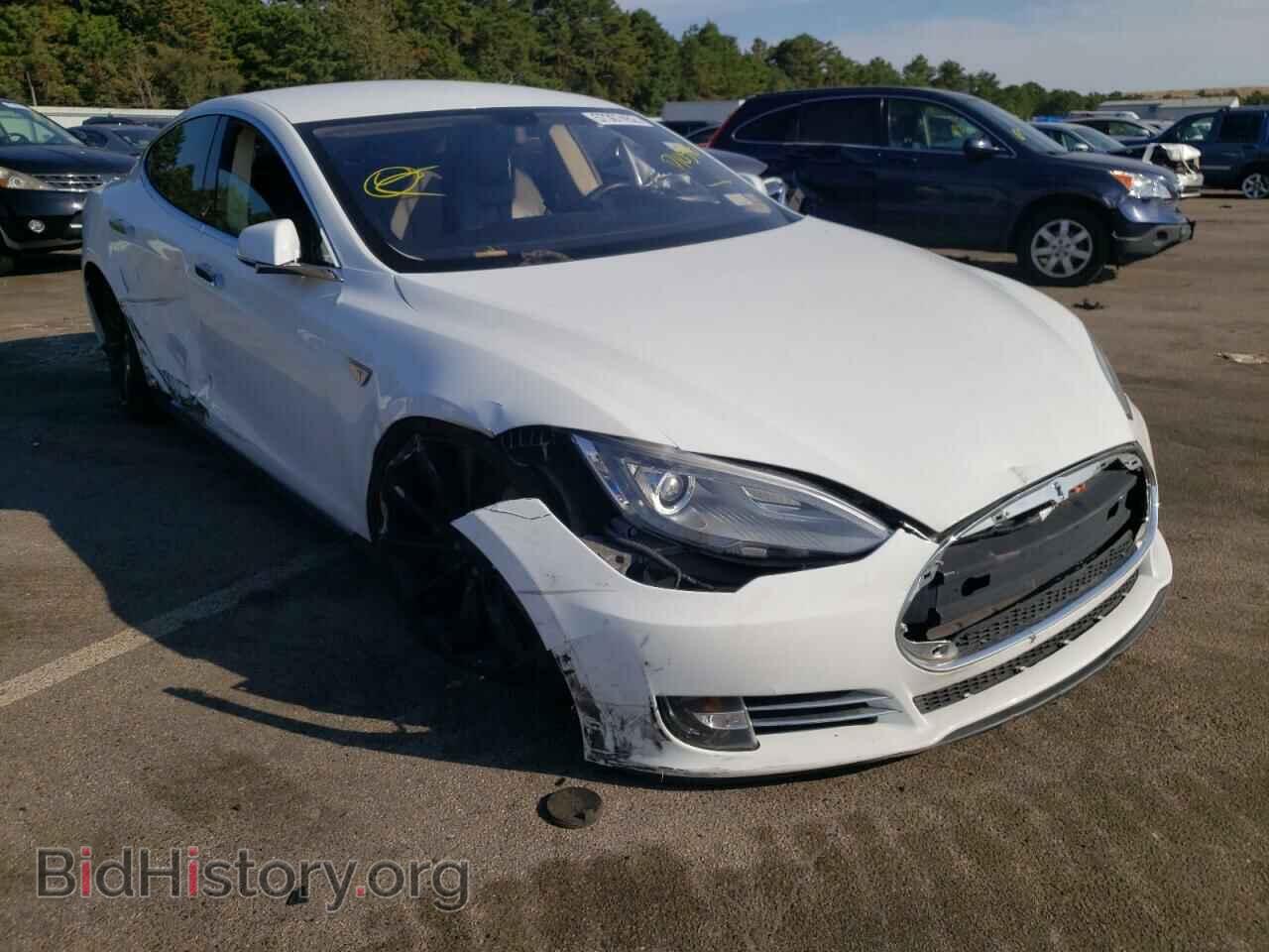 Photo 5YJSA1AC8DFP10596 - TESLA MODEL S 2013