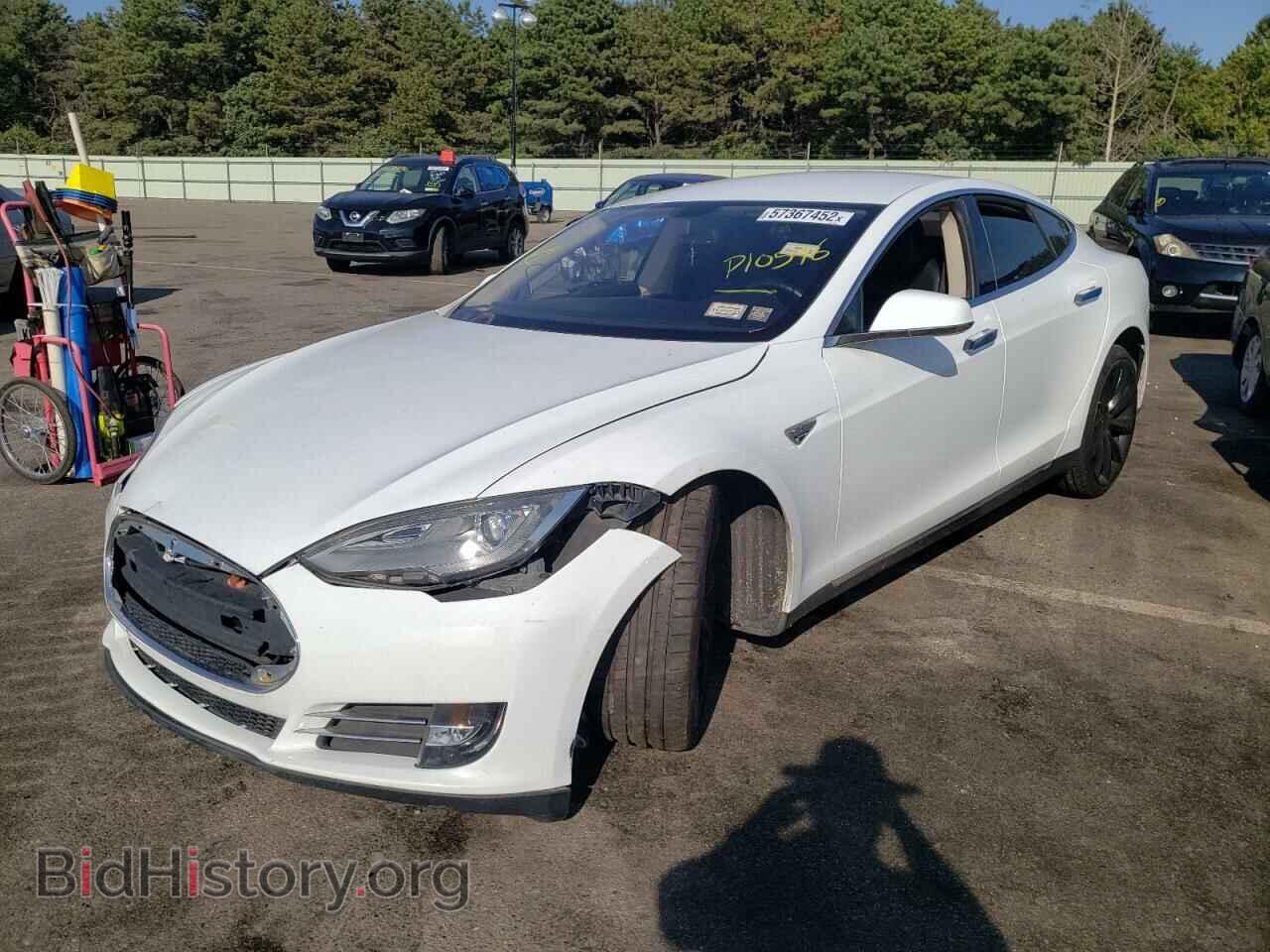 2013 TESLA MODEL S - VIN: 5YJSA1AC8DFP10596 - Photo 2