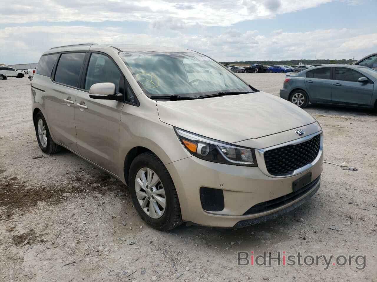 Фотография KNDMB5C19H6266641 - KIA SEDONA 2017