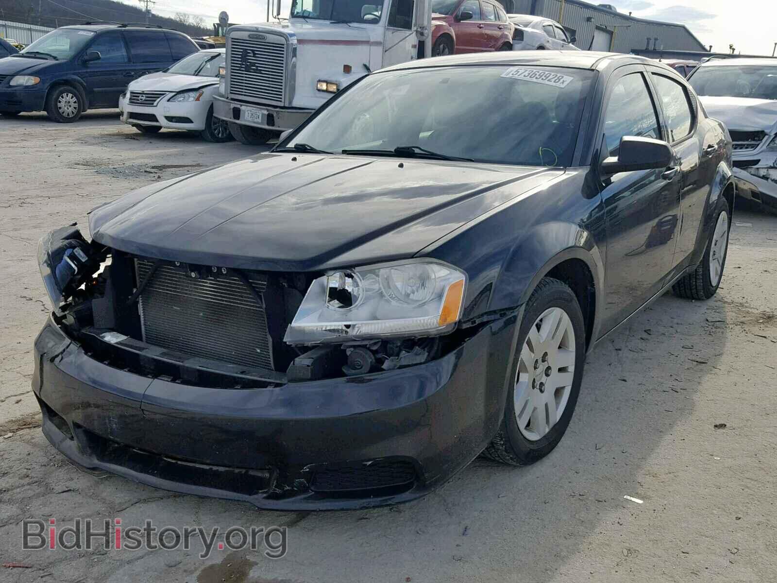 2011 DODGE AVENGER - VIN: 1B3BD4FB8BN620700 - Фото 2