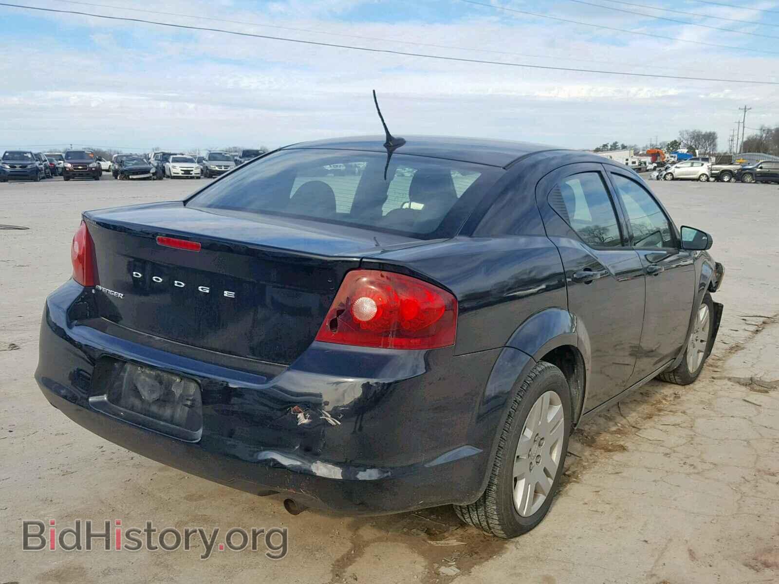 2011 DODGE AVENGER - VIN: 1B3BD4FB8BN620700 - Фото 4