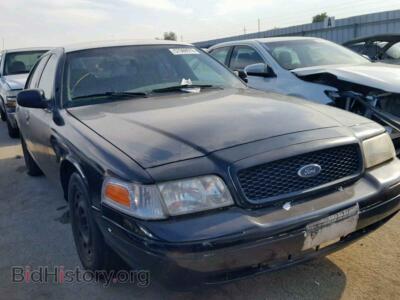 2003 Ford CROWN VIC Crown Vict, black — VIN 2FAFP71W63X103128, Copart