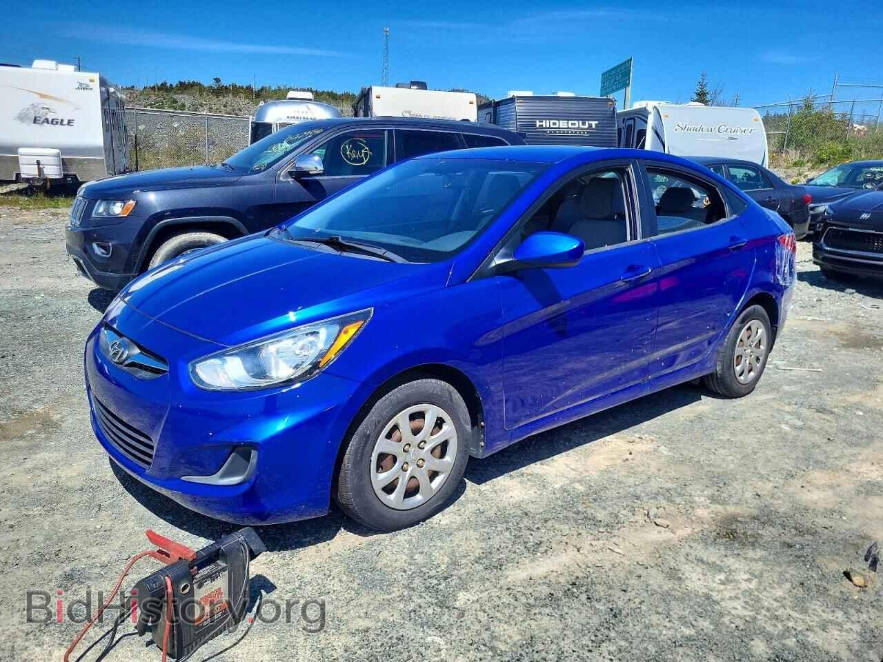 Photo KMHCT4AEXEU734713 - HYUNDAI ACCENT 2014