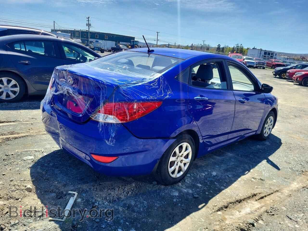 2014 HYUNDAI ACCENT - VIN: KMHCT4AEXEU734713 - Photo 3