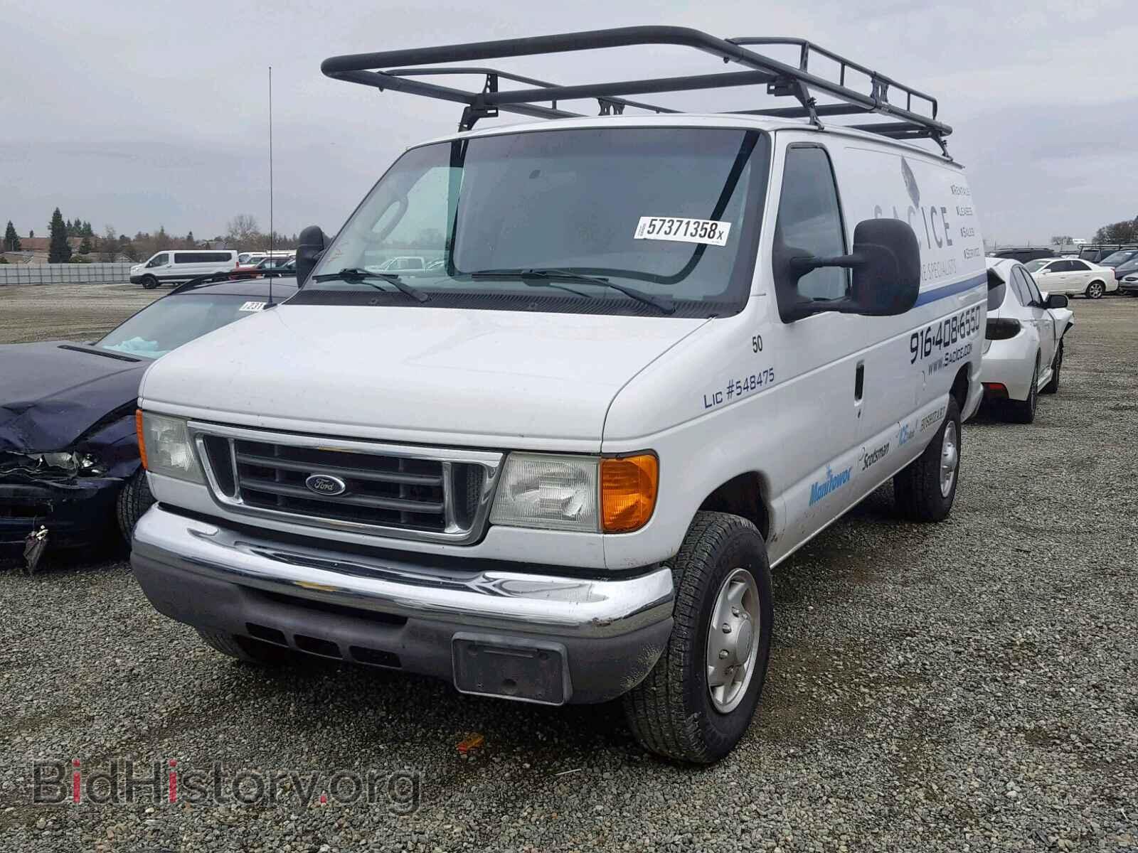 2007 FORD ECONOLINE - VIN: 1FTSE34L77DA77855 - Фото 2