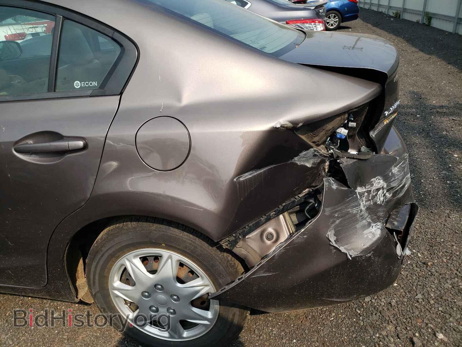 2012 HONDA CIVIC - VIN: 2HGFB2F50CH529274 - Фото 9
