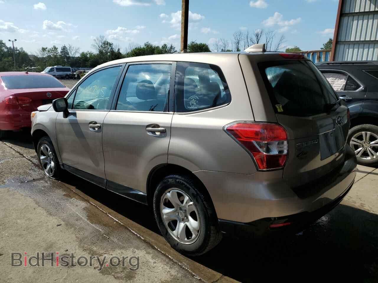 2016 SUBARU FORESTER - VIN: JF2SJAAC7GH439231 - Фото 3