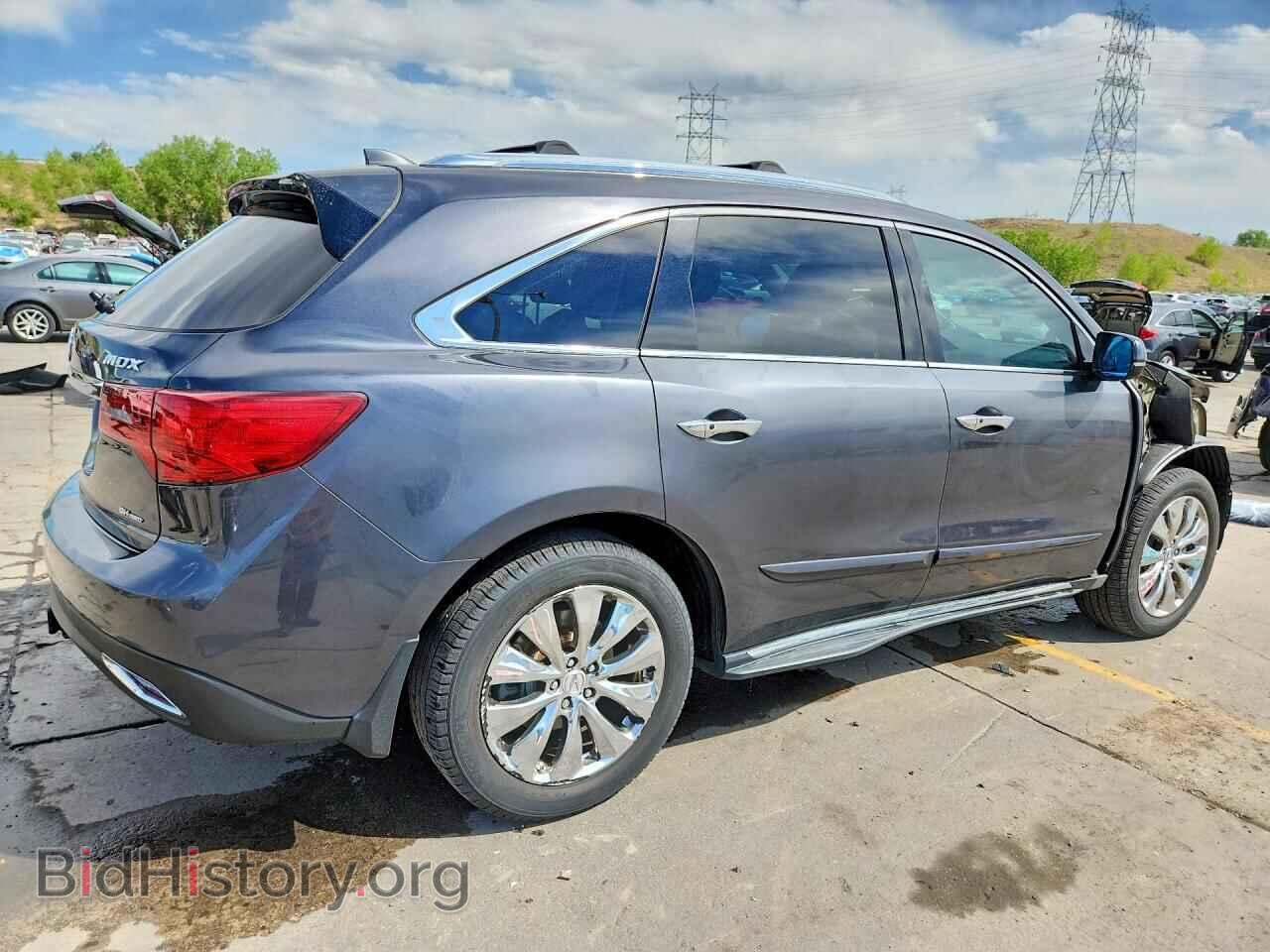 2014 ACURA MDX - VIN: 5FRYD4H4XEB007356 - Фото 3