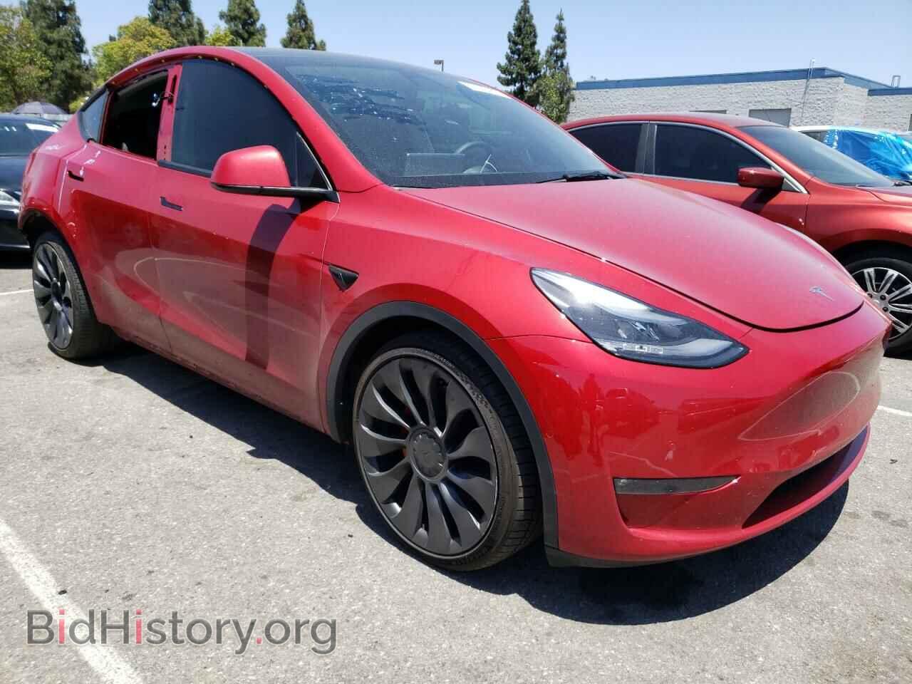2022 TESLA MODEL Y - VIN: 7SAYGDEF0NF346242 - Фото 4