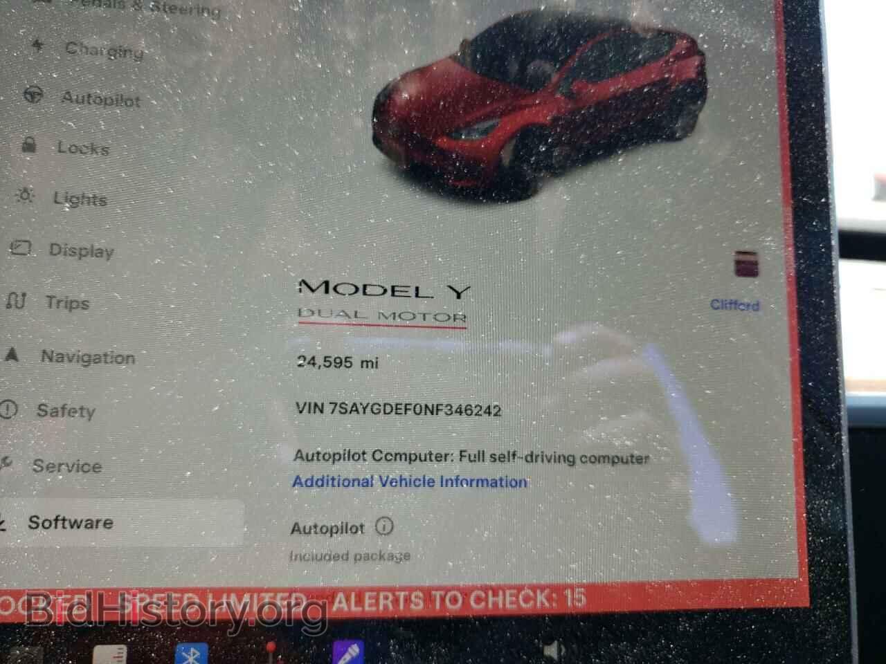 2022 TESLA MODEL Y - VIN: 7SAYGDEF0NF346242 - Фото 9