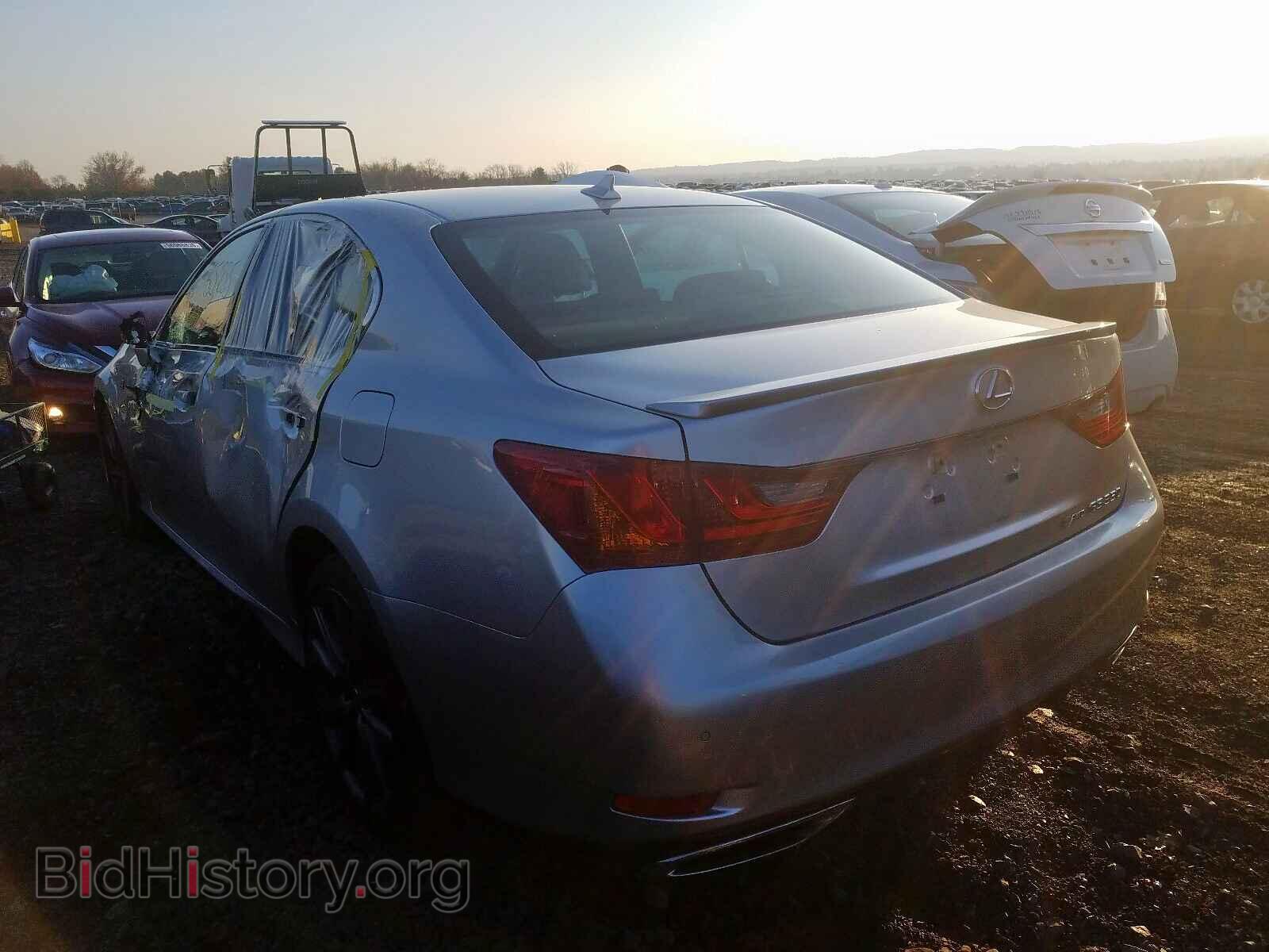 2014 LEXUS GS350 - VIN: JTHCE1BL8E5021389 - Фото 3