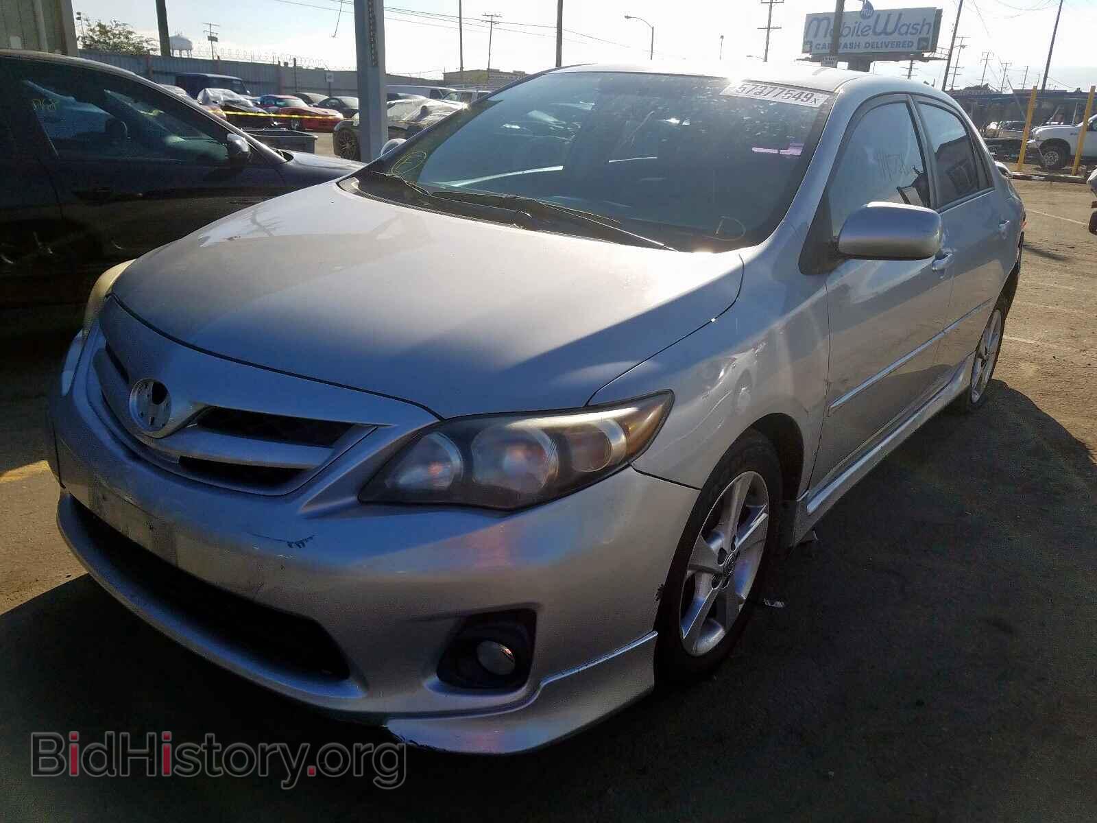 2011 TOYOTA COROLLA BA - VIN: 2T1BU4EEXBC575479 - Фото 2