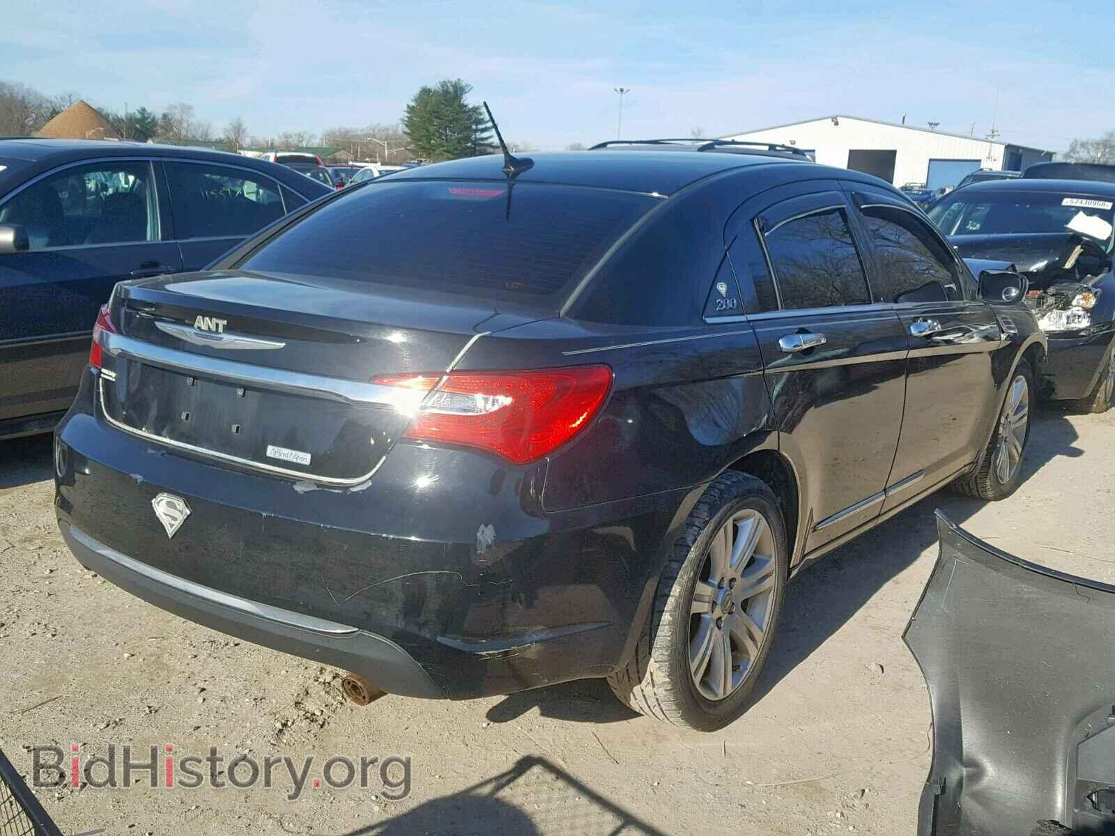 2013 CHRYSLER 200 - VIN: 1C3CCBAB1DN761410 - Фото 4