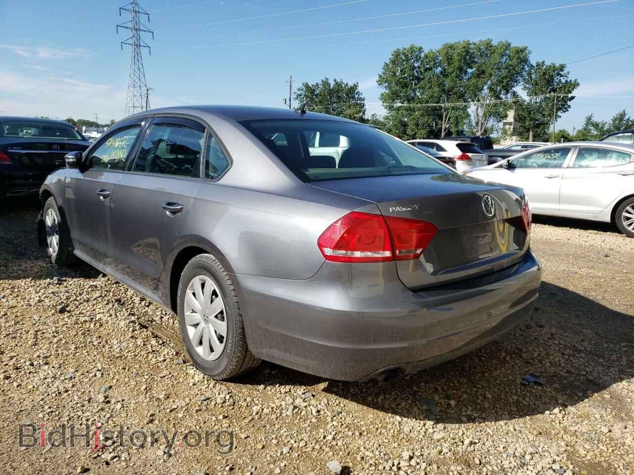 2012 VOLKSWAGEN PASSAT - VIN: 1VWAP7A30CC057624 - Фото 3