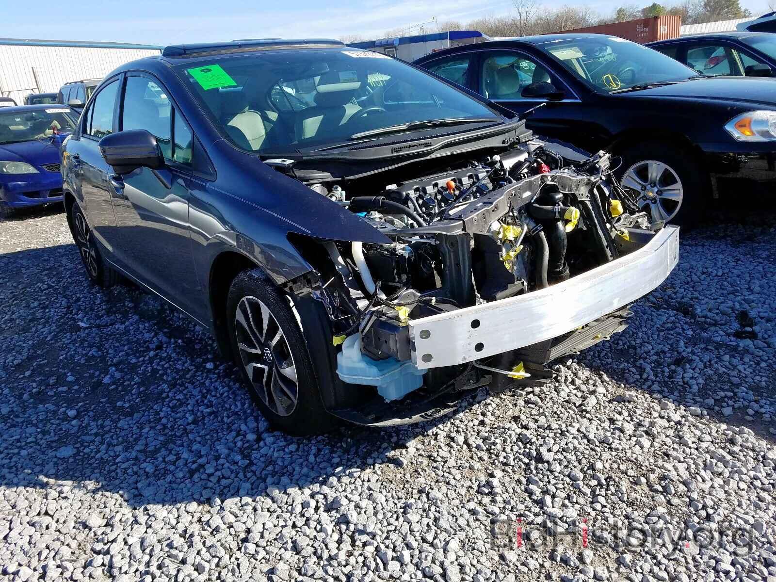 Photo 19XFB2F80EE048593 - HONDA CIVIC EX 2014