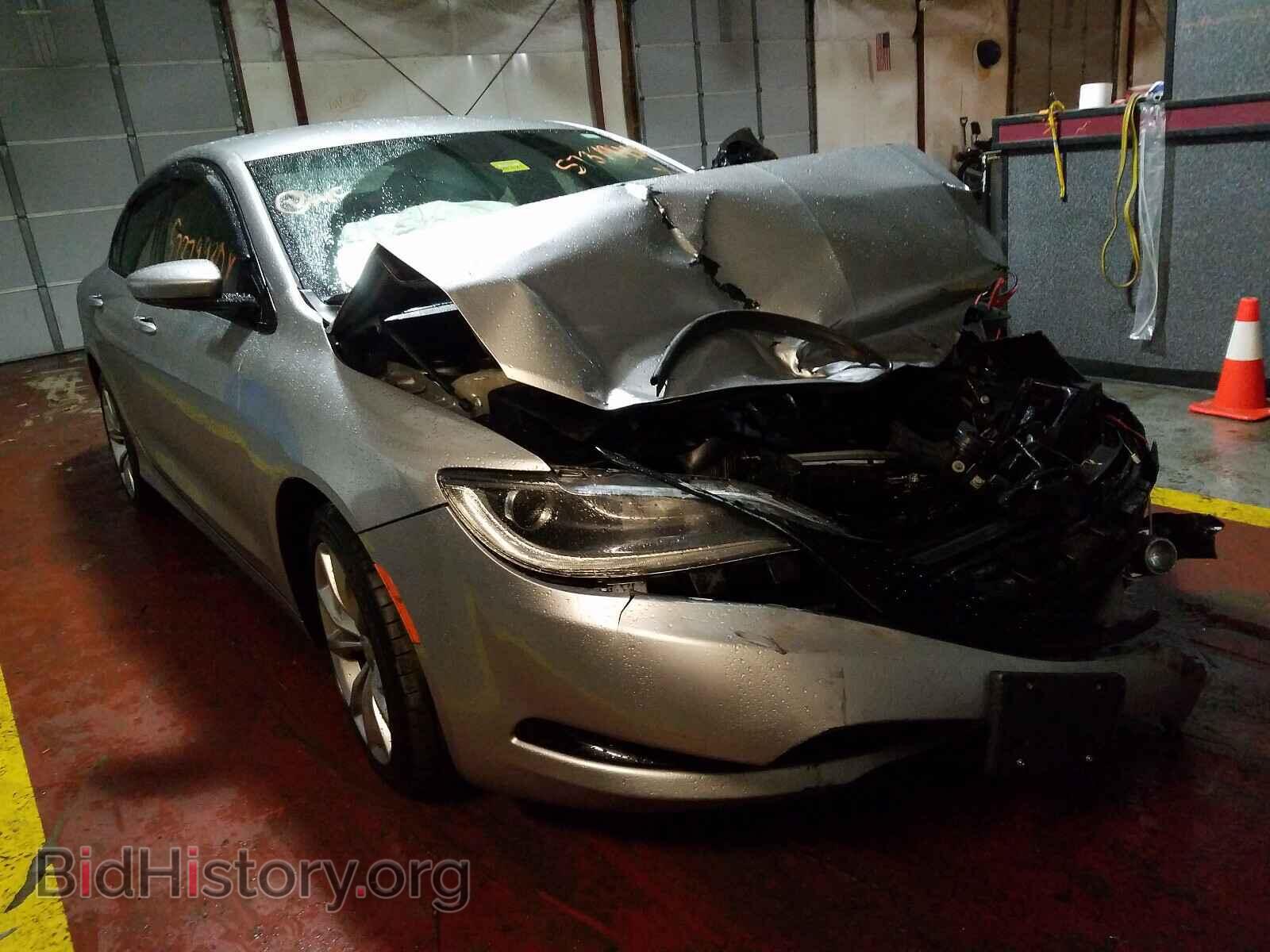 Фотография 1C3CCCBB1FN567595 - CHRYSLER 200 2015