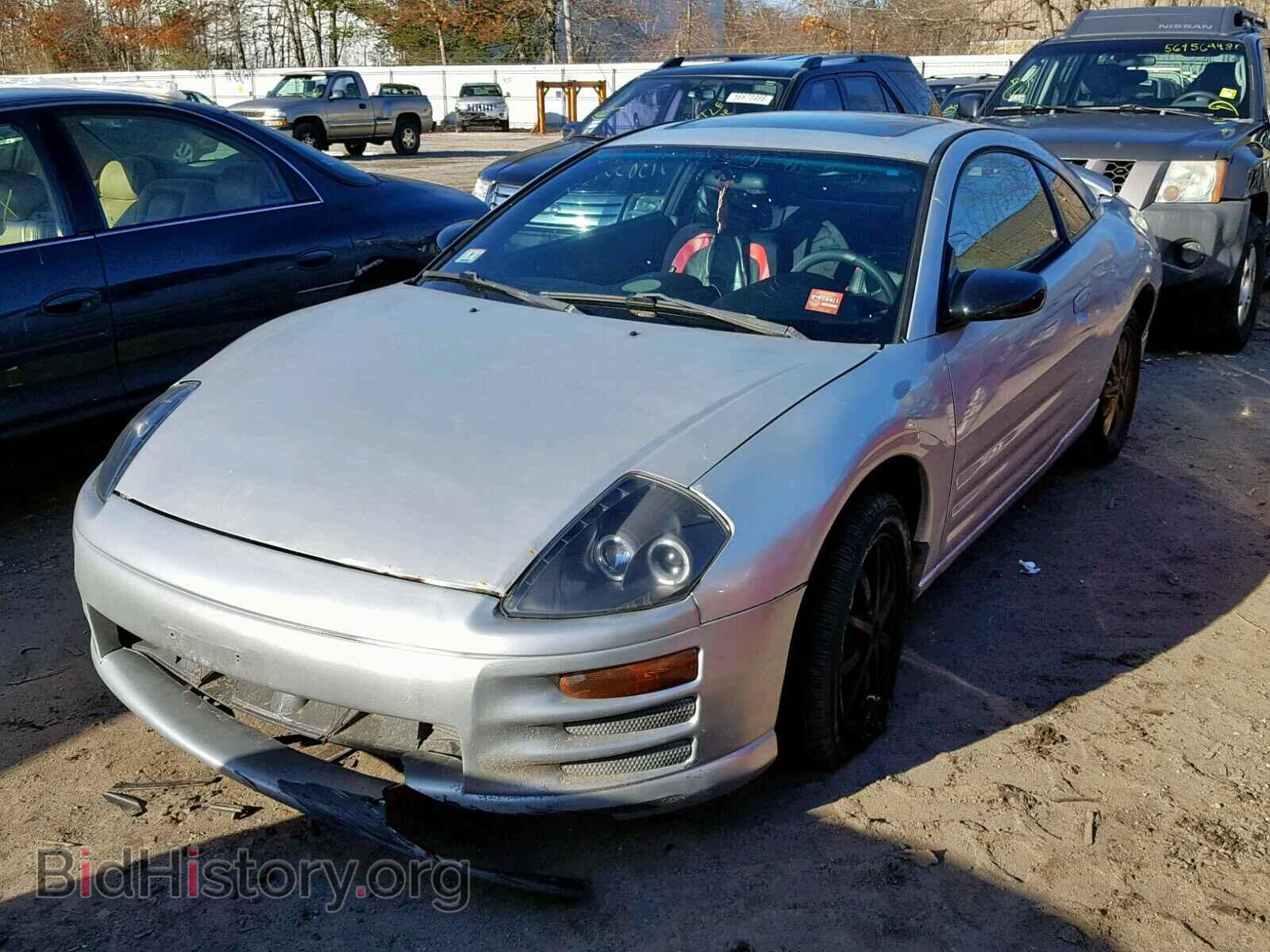 2002 MITSUBISHI ECLIPSE - VIN: 4A3AC44G52E099704 - Фото 2
