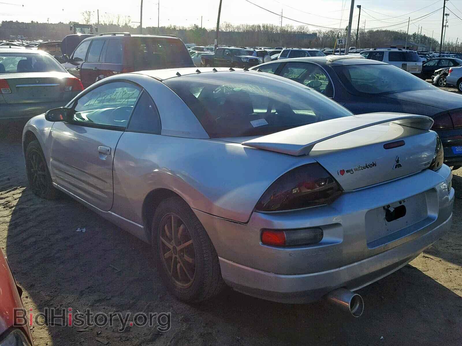 2002 MITSUBISHI ECLIPSE - VIN: 4A3AC44G52E099704 - Фото 3