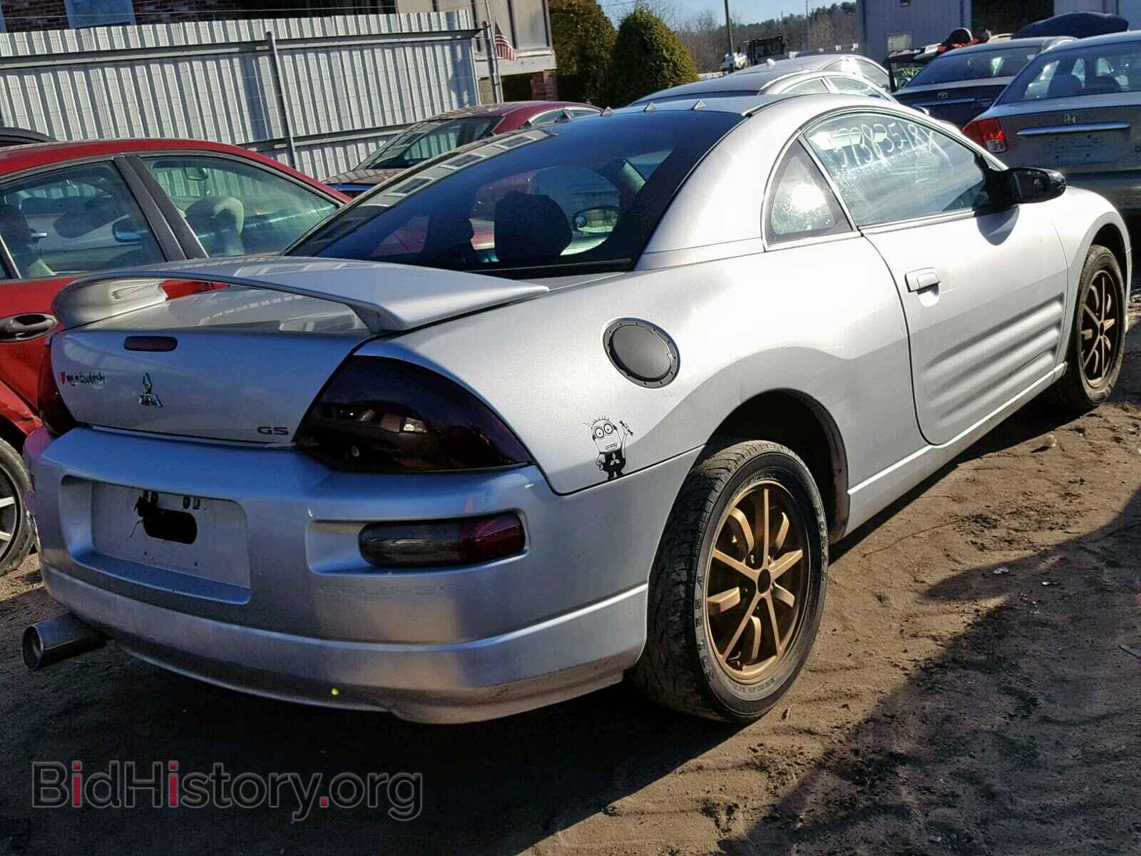 2002 MITSUBISHI ECLIPSE - VIN: 4A3AC44G52E099704 - Фото 4