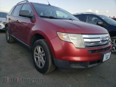 2008 Ford EDGE Edge SE, maroon — VIN 2FMDK36C88BA99672, Copart