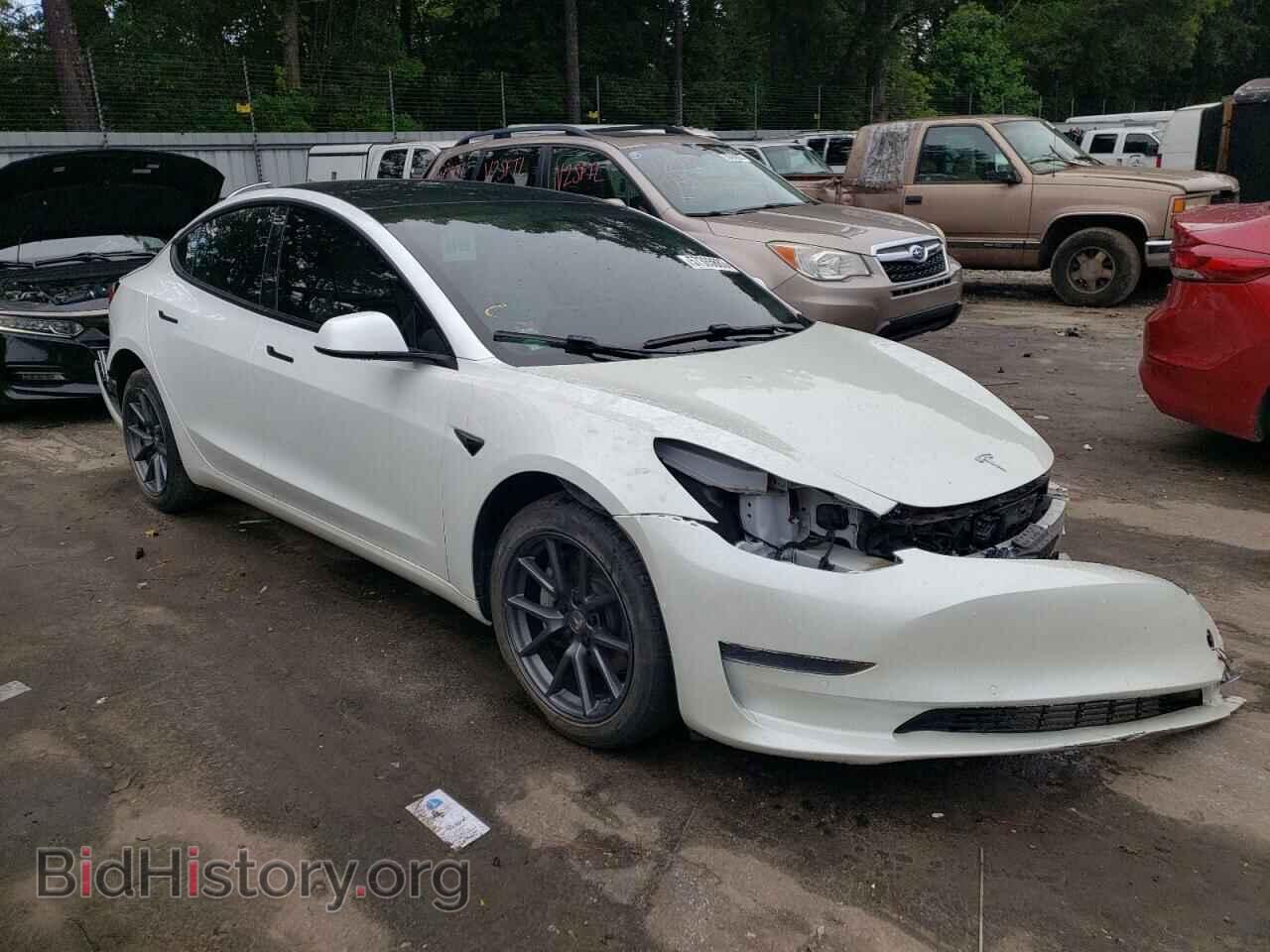 2021 TESLA MODEL 3 - VIN: 5YJ3E1EA6MF921586 - Фото 4
