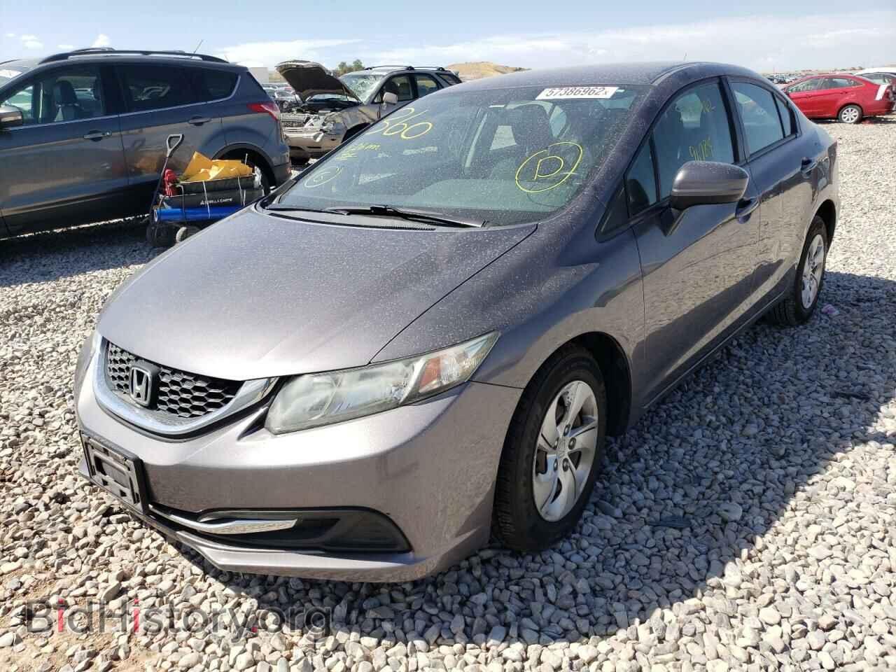 2015 HONDA CIVIC - VIN: 19XFB2F58FE271035 - Фото 2