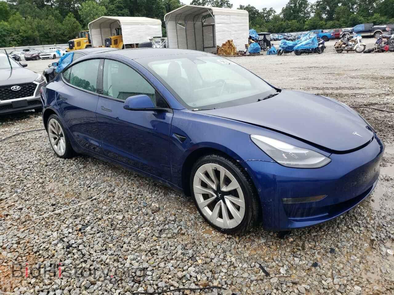 2022 TESLA MODEL 3 - VIN: 5YJ3E1EB4NF187072 - Фото 4