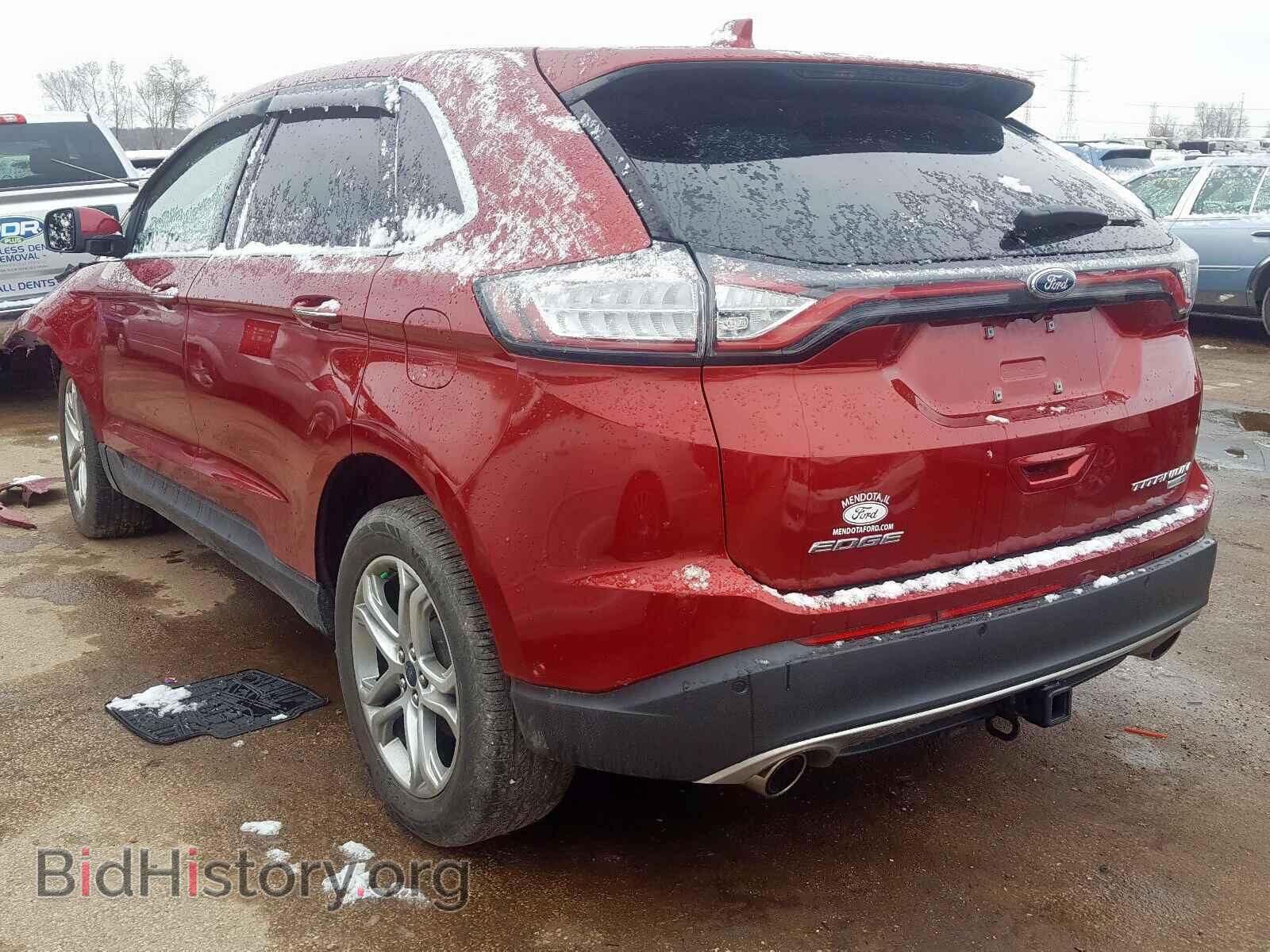 2016 FORD EDGE TITAN - VIN: 2FMPK4K98GBB77203 - Фото 3