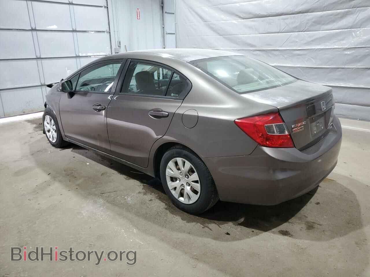 2012 HONDA CIVIC - VIN: 2HGFB2F5XCH588526 - Фото 2