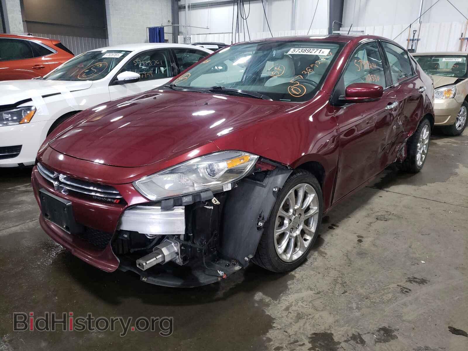 2015 DODGE DART - VIN: 1C3CDFCBXFD242477 - Фото 2