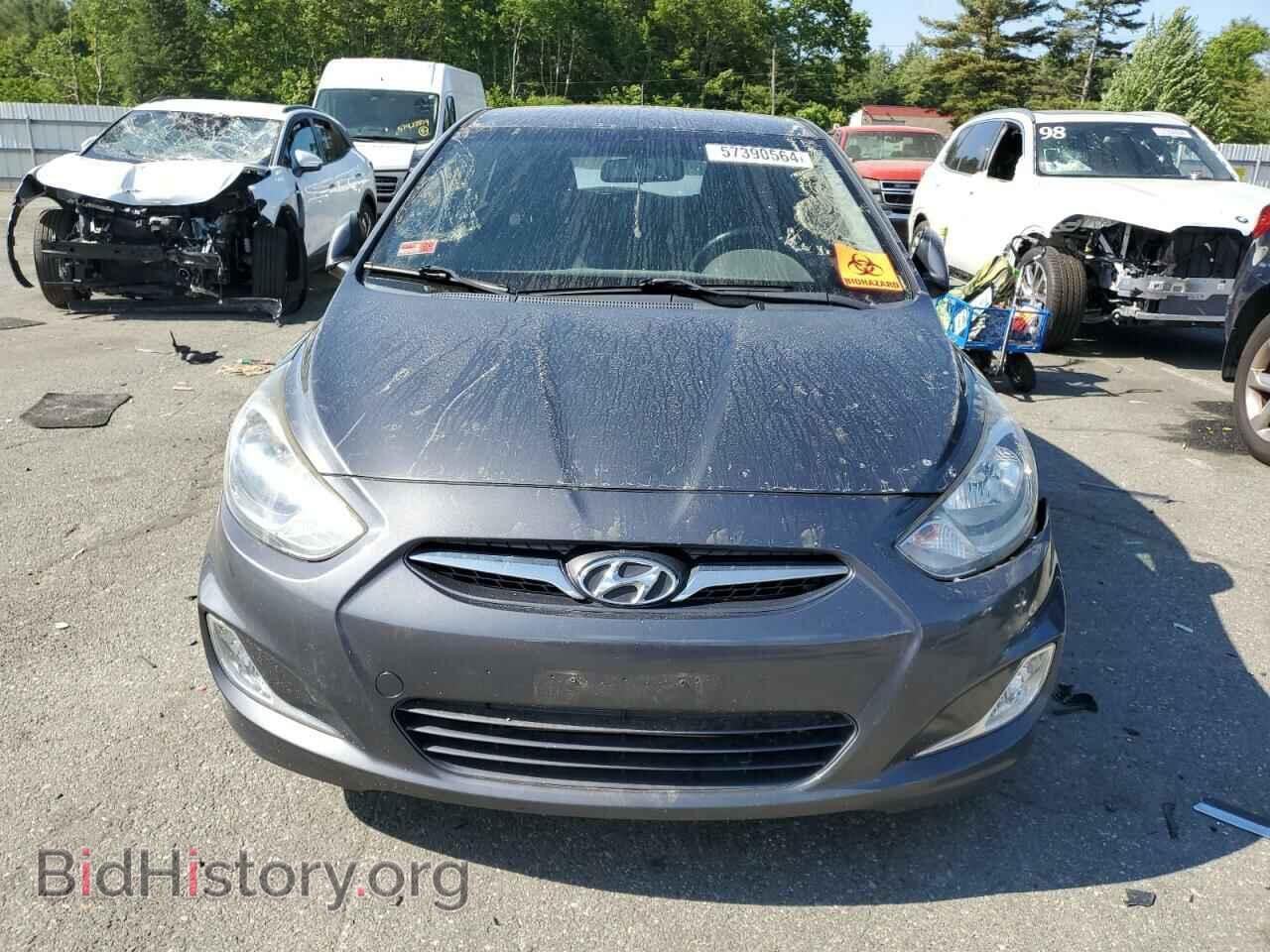 2012 HYUNDAI ACCENT - VIN: KMHCU5AEXCU019592 - Фото 5