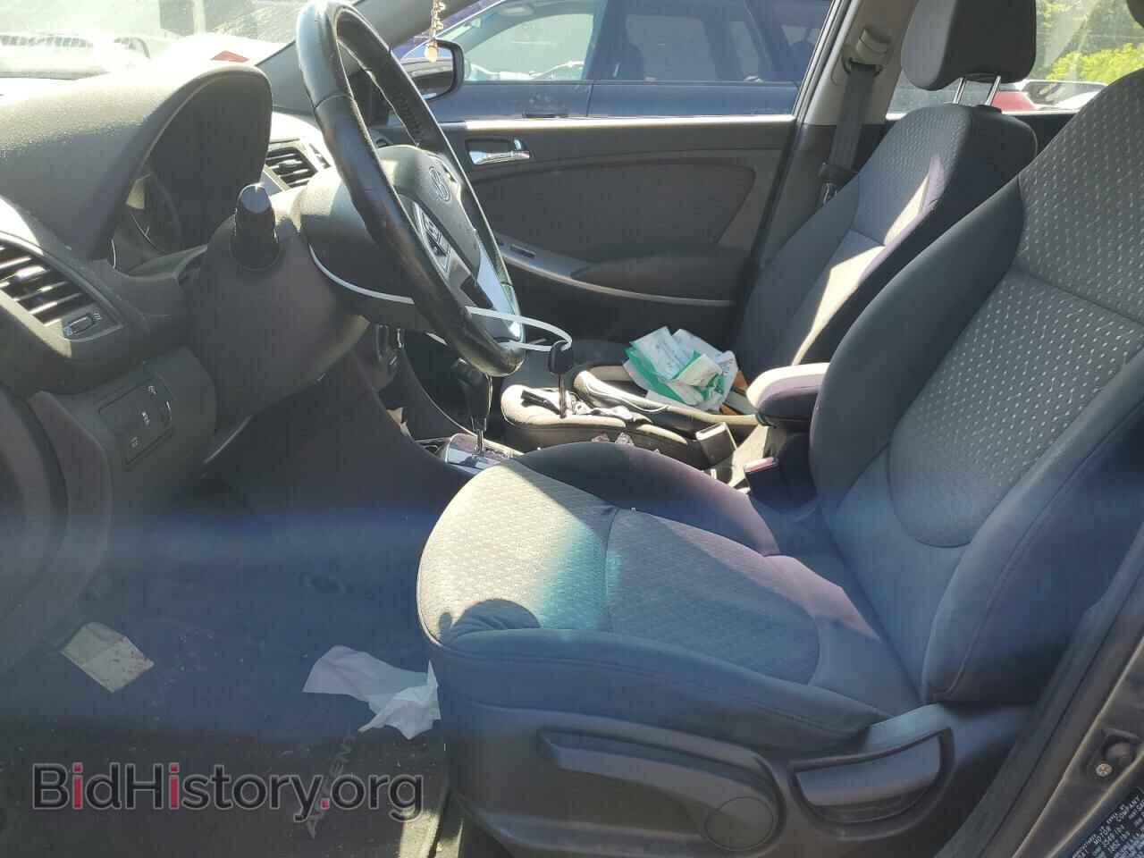 2012 HYUNDAI ACCENT - VIN: KMHCU5AEXCU019592 - Фото 7