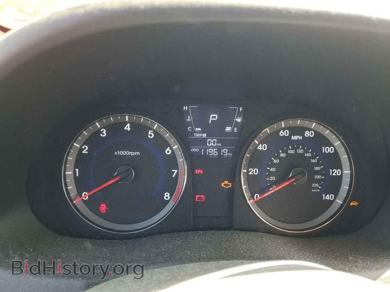 2012 HYUNDAI ACCENT - VIN: KMHCU5AEXCU019592 - Фото 9