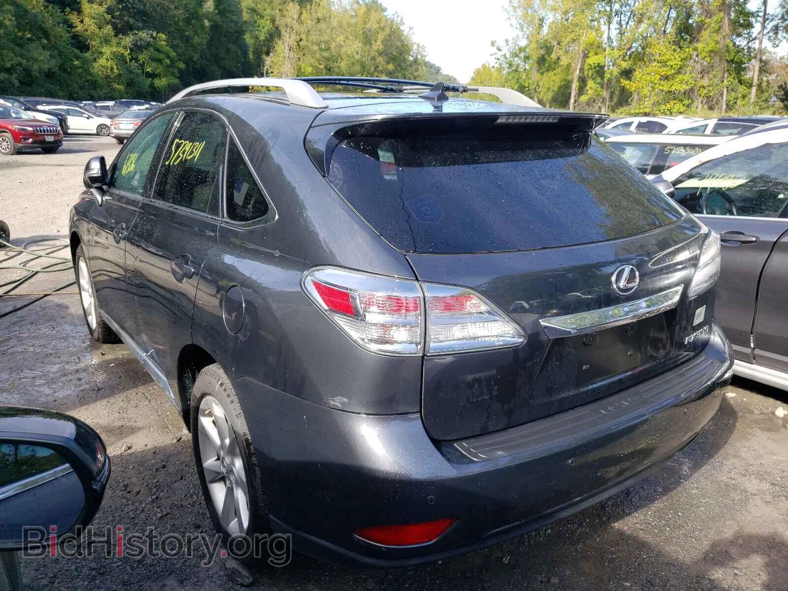 2011 LEXUS RX350 - VIN: 2T2BK1BAXBC100884 - Фото 3