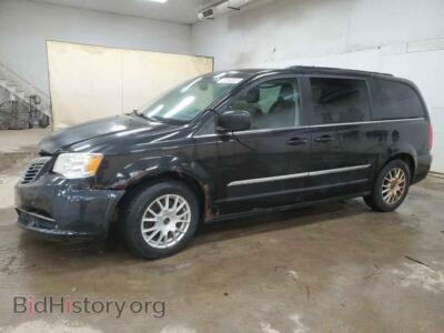 2016 Chrysler MINIVAN Touring, черный — VIN 2C4RC1BG0GR147921, Copart