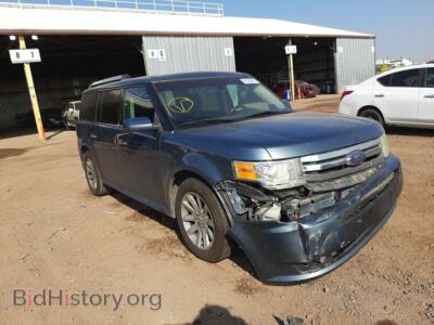 2010 Ford FLEX Flex SEL, teal — VIN 2FMGK5CC4ABD02981, Copart
