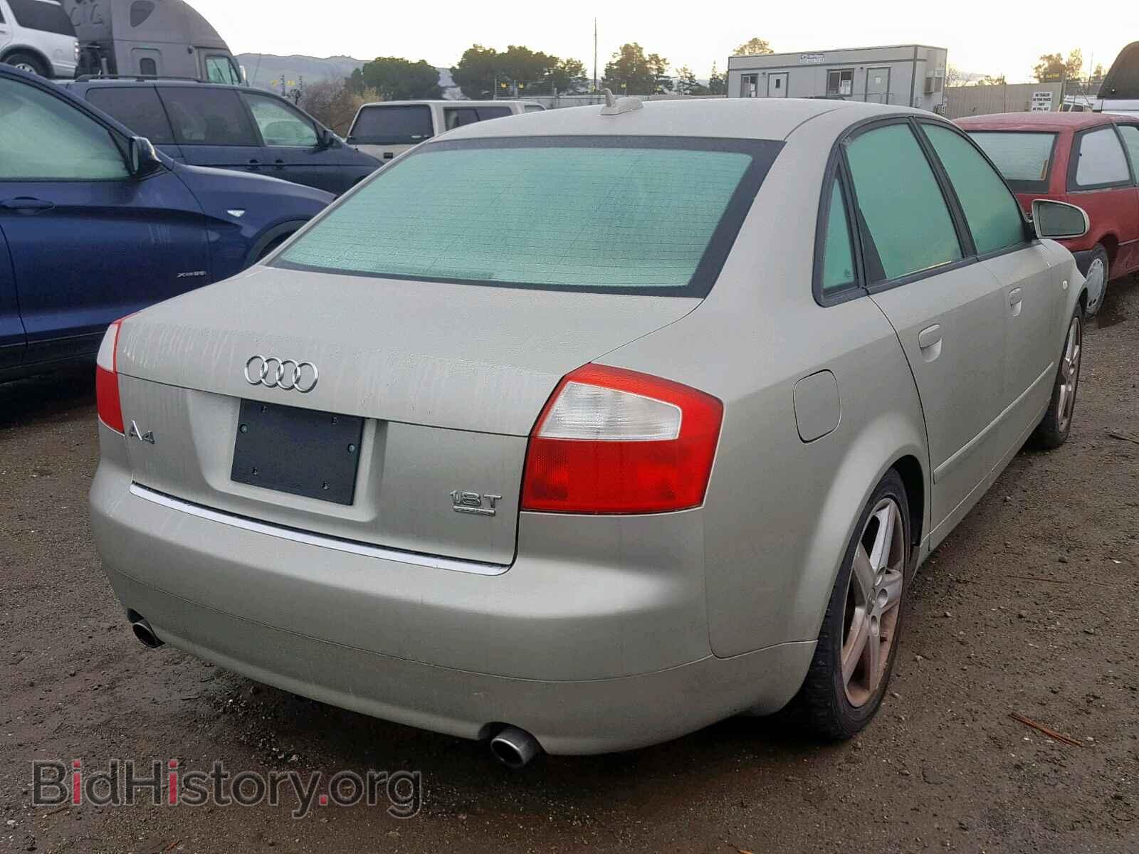 2005 AUDI A4 - VIN: WAULC68E85A015593 - Фото 4
