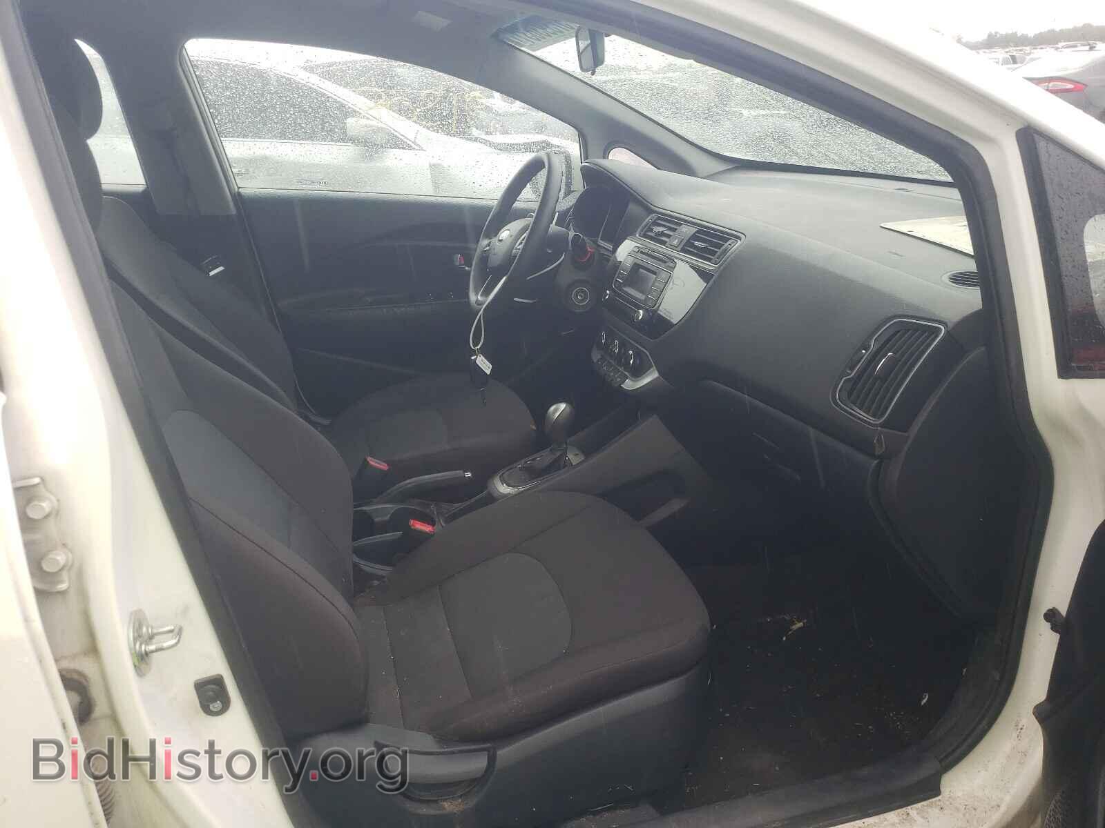 2016 KIA RIO - VIN: KNADM4A35G6621020 - Фото 5